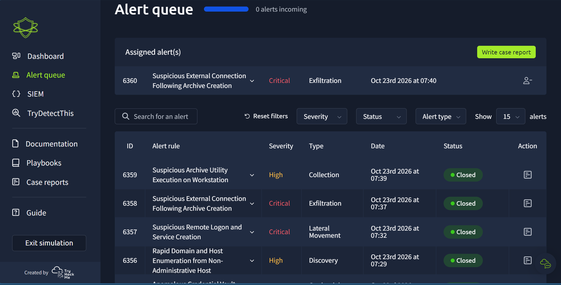 Alert Queue